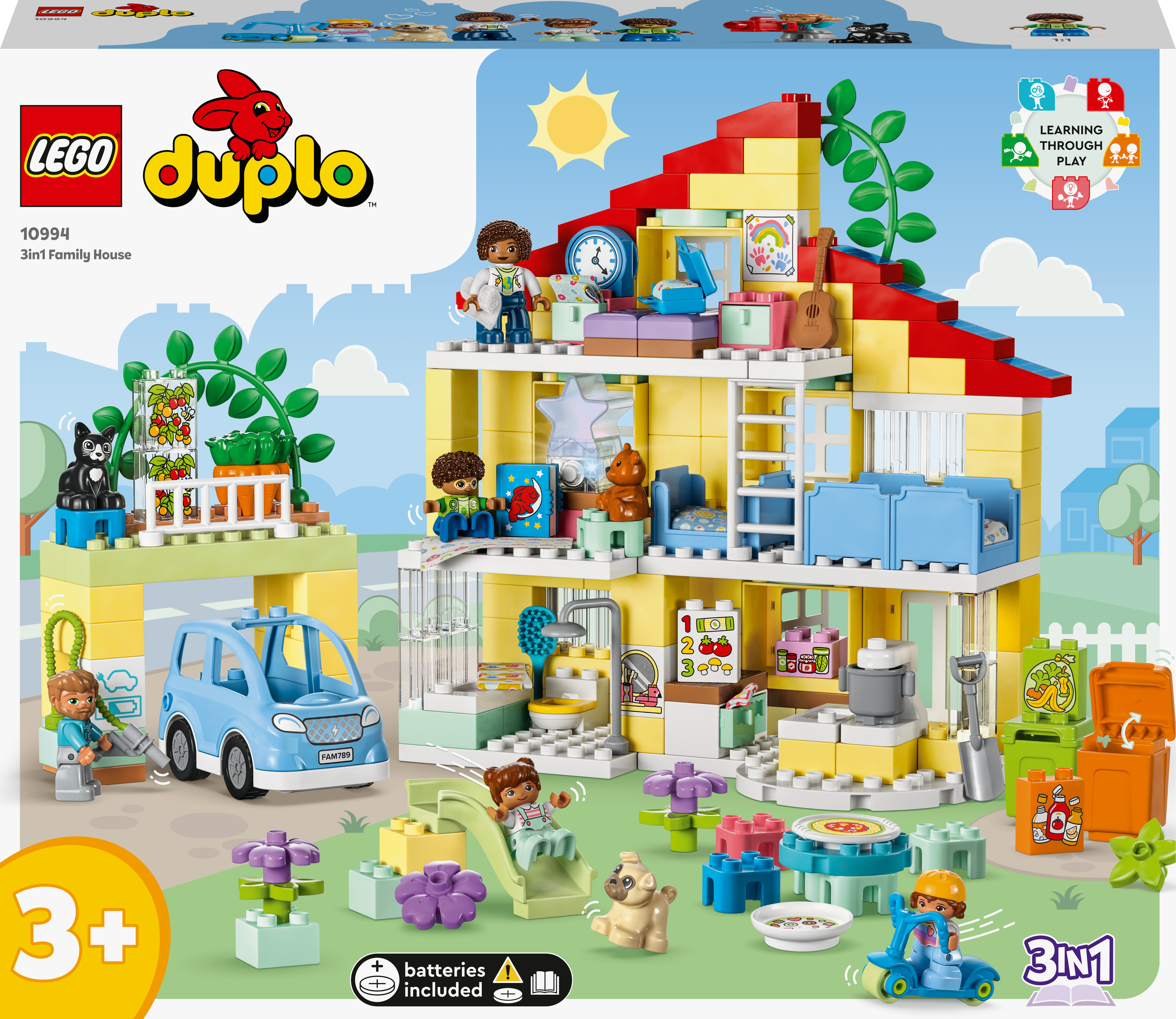 I mængde Skyldfølelse Omvendt LEGO DUPLO Dom rodzinny 3 w 1 10994 klocki w sklepie TaniaKsiazka.pl