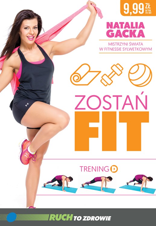 Zostań fit Trening D & menu fit Natalia Gacka (Natalia Gacka) książka