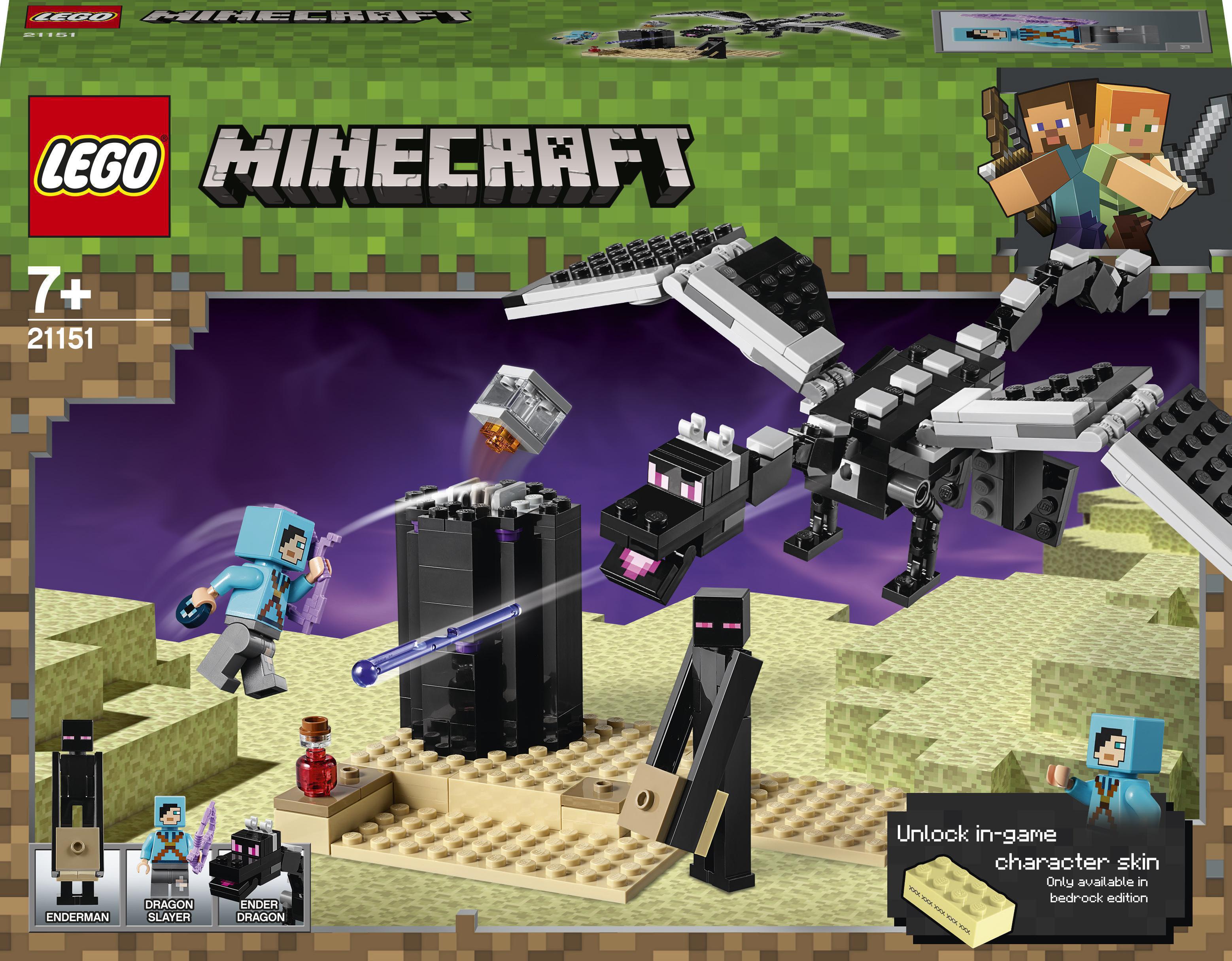 LEGO Minecraft Walka w Kresie 21151 klocki outlet w sklepie TaniaKsiazka.pl