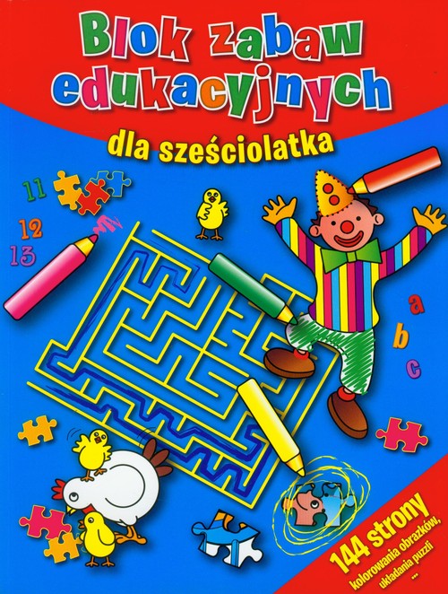 Blok Zabaw Edukacyjnych Dla Sześciolatka W Sklepie Taniaksiazkapl 7629