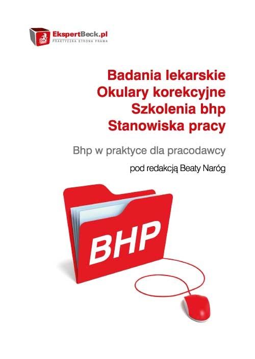 Ebook Badania Lekarskie Okulary Korekcyjne Szkolenia Bhp Stanowiska Pracy Poradnik Bhp 5156