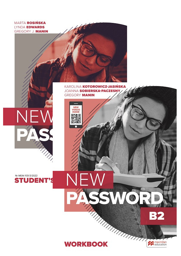 Pakiet Podręczników: New Password B2. Student`s Book I Workbook + S's ...