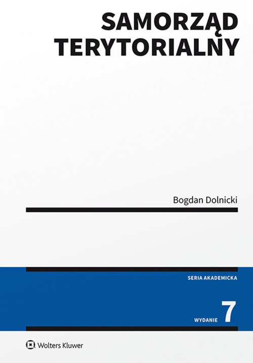 Samorząd Terytorialny (Bogdan Dolnicki) Książka W Księgarni TaniaKsiazka.pl