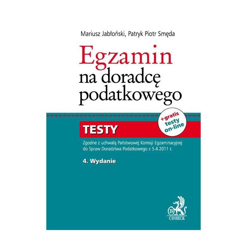 Egzamin Na Doradcę Podatkowego Testy Mariusz Jabłoński Książka Outlet W Księgarni Taniaksiazkapl 1565