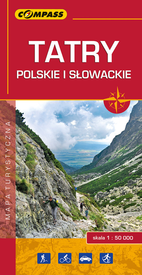 Mapa turystyczna Tatry Polskie i Słowackie 1:50 000 | TaniaKsiazka.pl