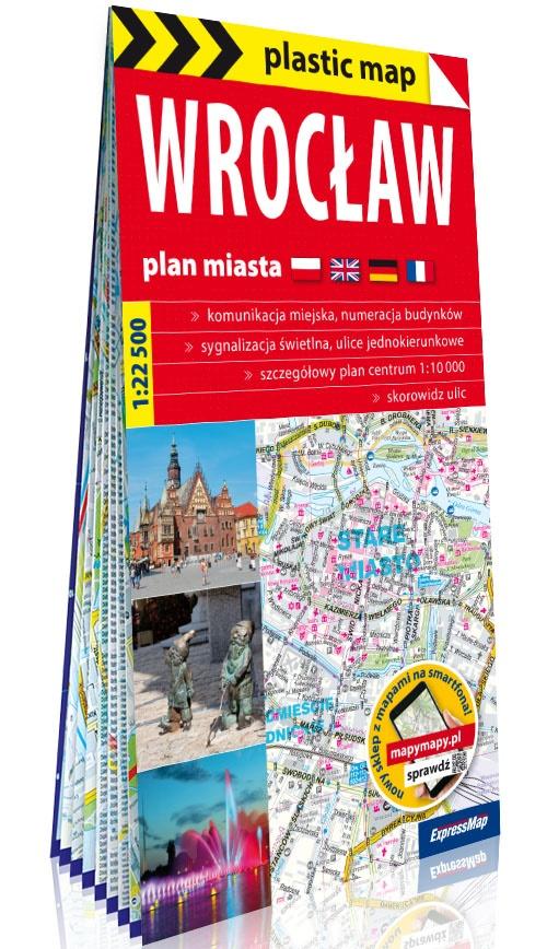 Wrocław. Plan miasta 1:22 500 mapa w sklepie TaniaKsiazka.pl