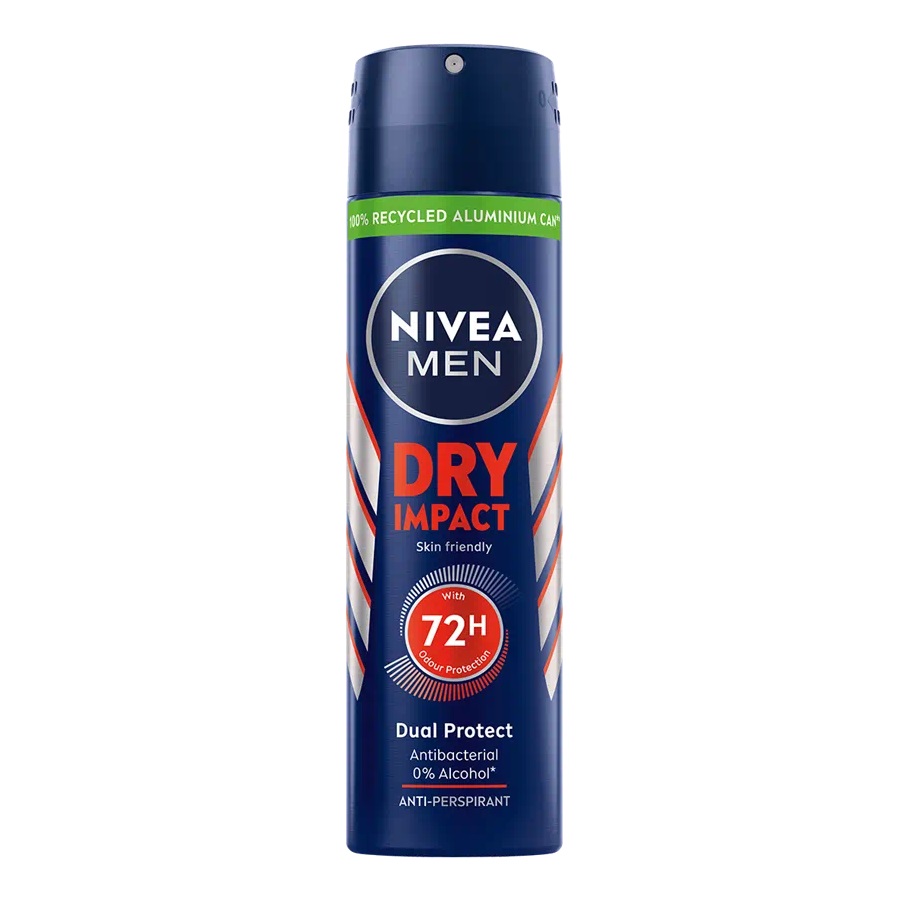 Nivea Antyperspirant Spray Men Dry Impact 72h 150 Ml W Sklepie Taniaksiazkapl 4935