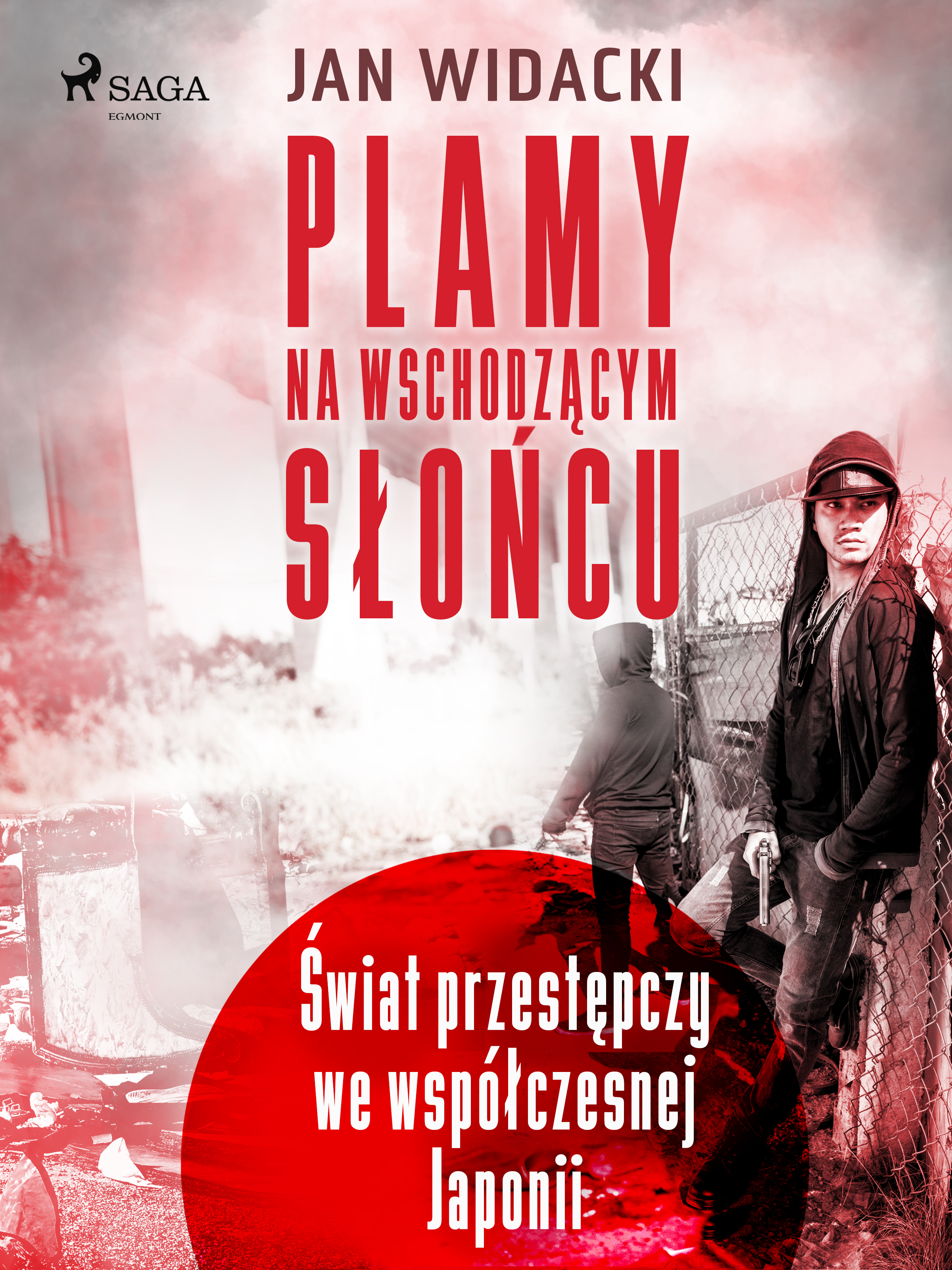 Plamy na wschodzącym słońcu