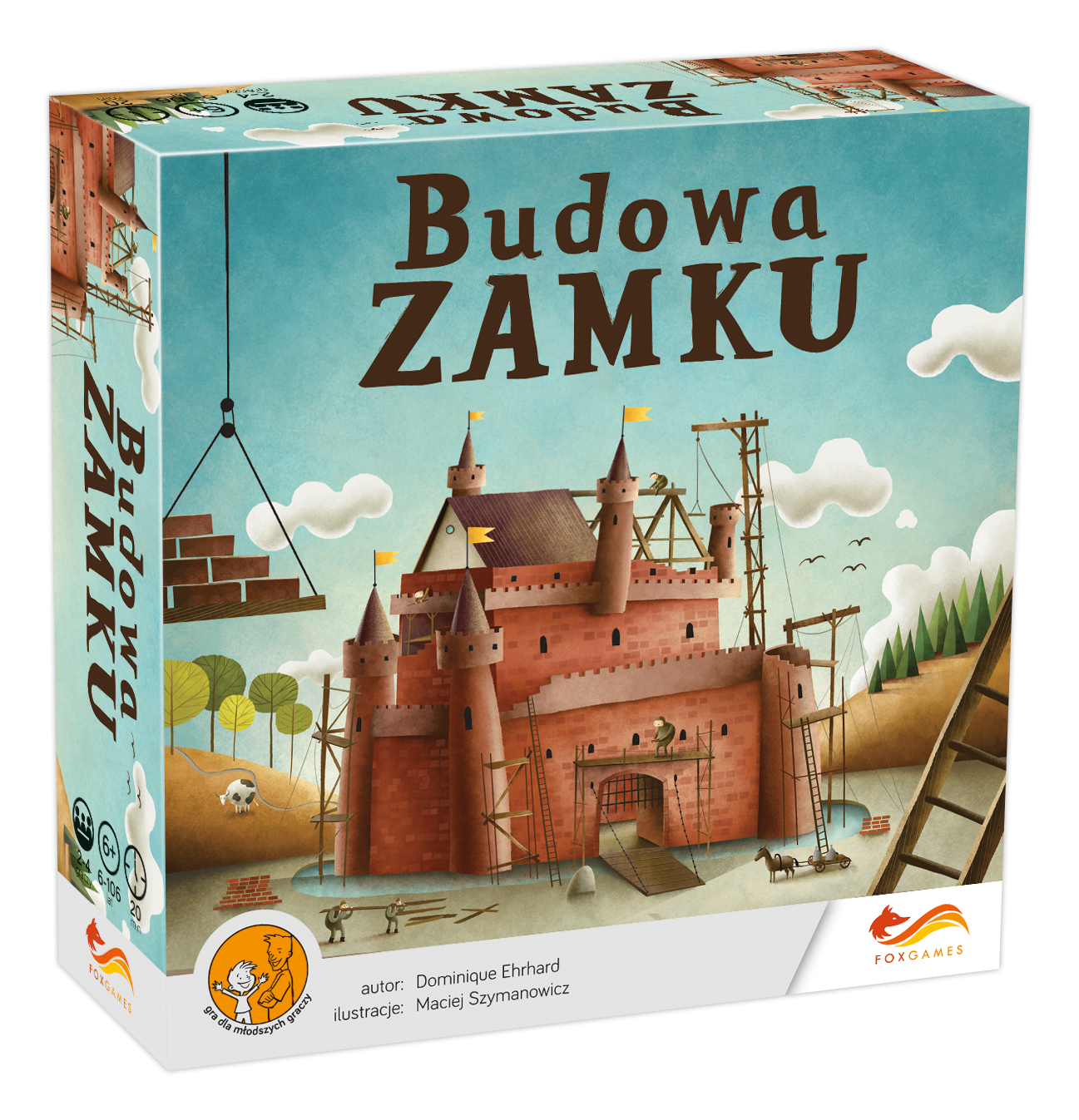 Gra Planszowa Fort Polska Towarzyska Imprezowa Rodzinna Board Game Po Polsku