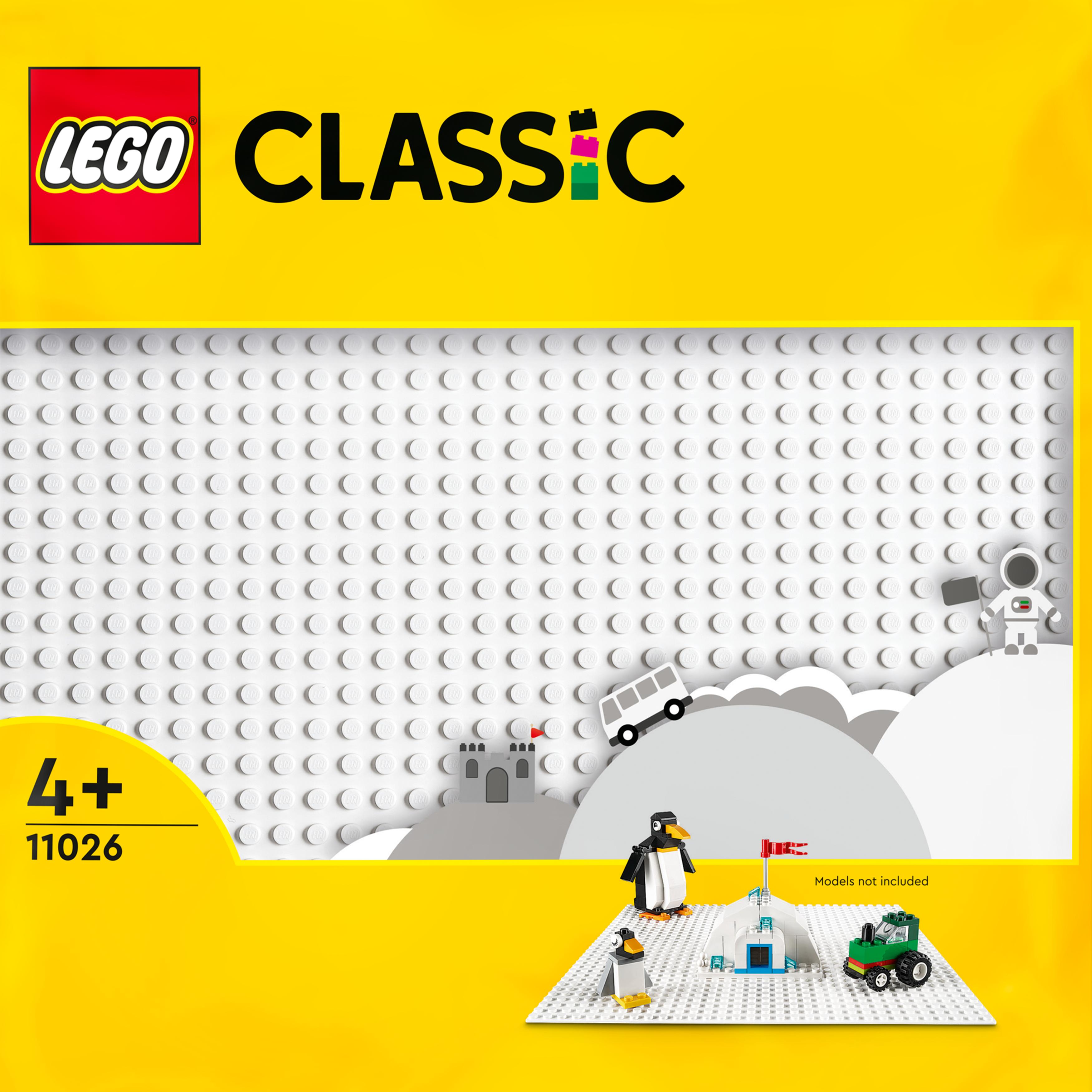 LEGO 11024 CLASSIC Duża Podstawka konstrukcyjna Szara płytka do
