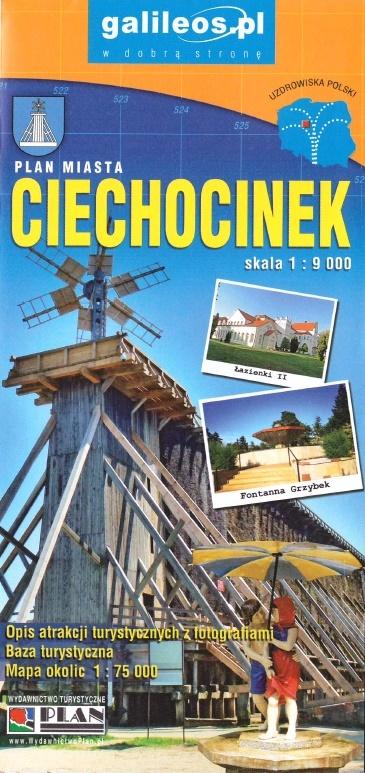 Plan Miasta Ciechocinek 19 000 Wvi Mapa W Sklepie Taniaksiazkapl 6580