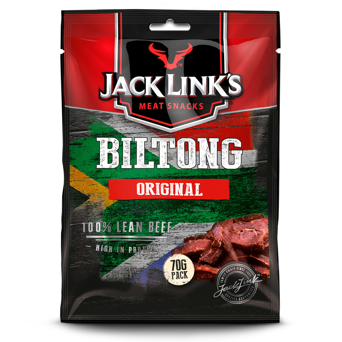 Jack Links Suszona Wołowina Protein Biltong Original 70 G | TaniaKsiazka.pl