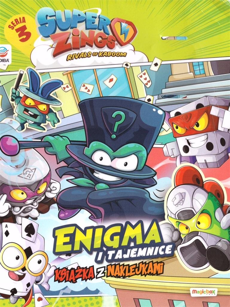 Super Zings. Enigma i tajemnice + figurka książka w