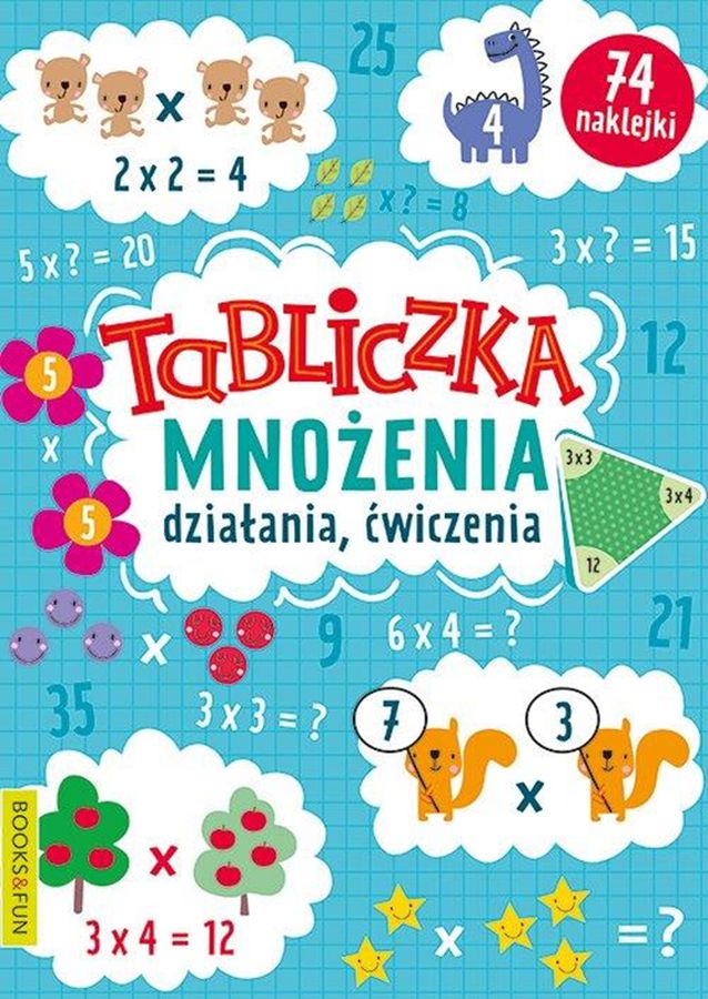 Tabliczka Mnożenia Działania ćwiczenia Książka W Księgarni Taniaksiazkapl 1248