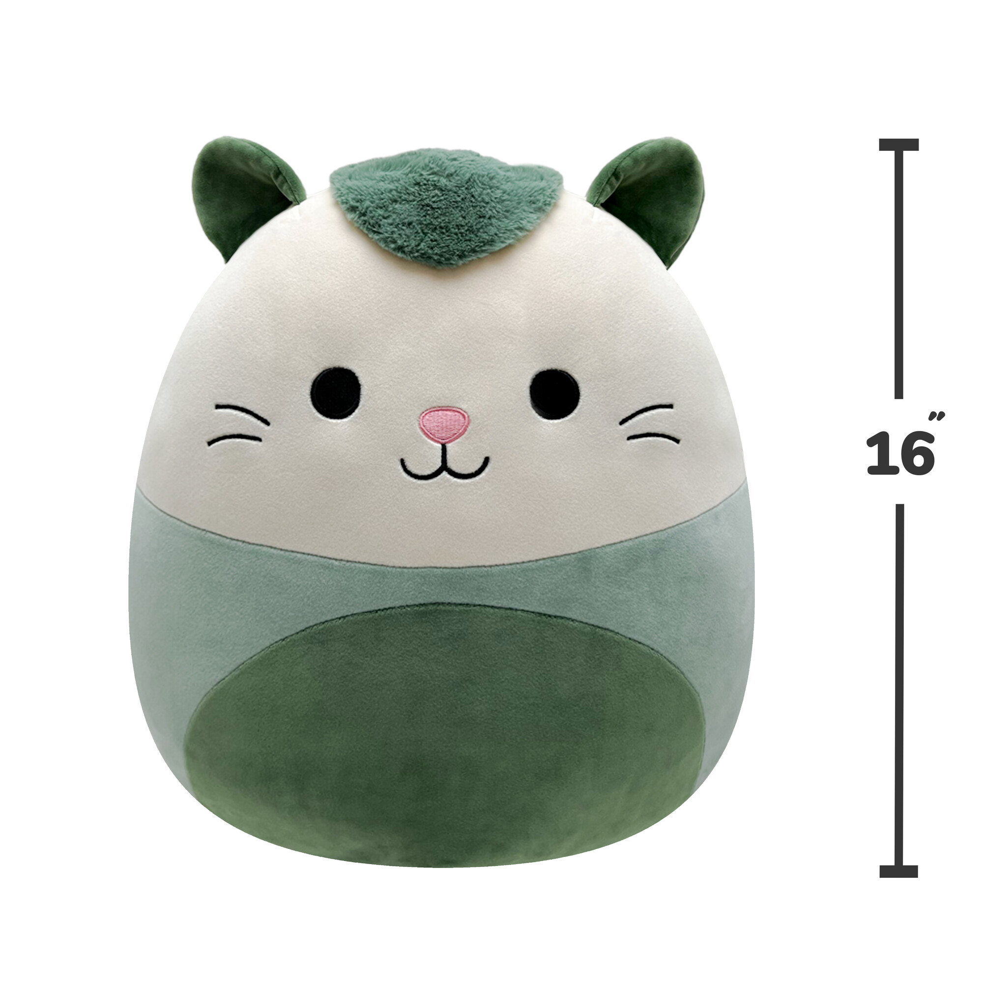 Pluszak Squishmallows Wersja A Seria 16 40 Cm - Willoughby Green Possum ...