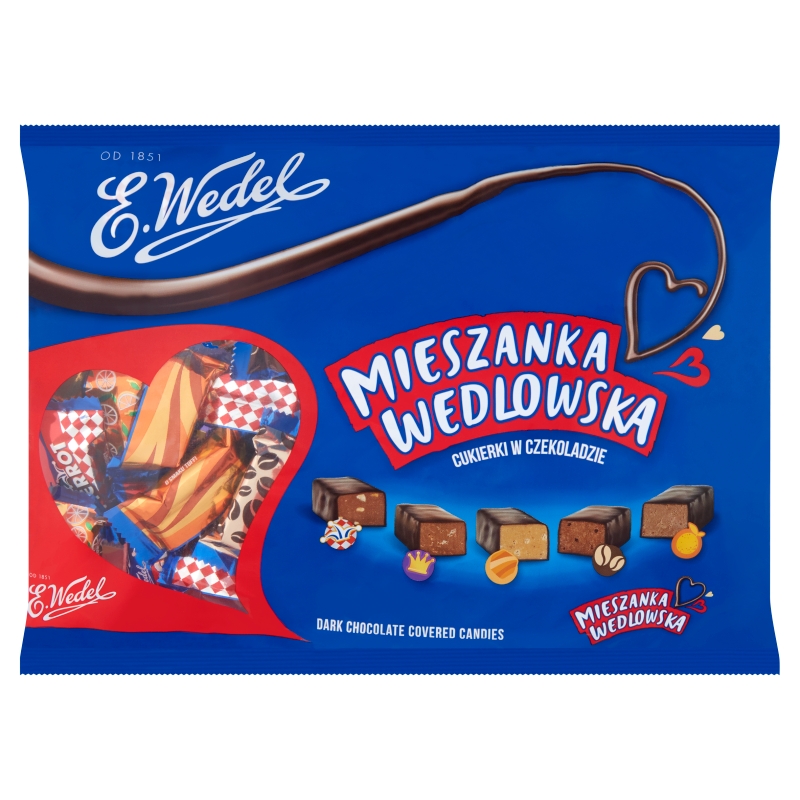 E.Wedel Mieszanka Wedlowska Cukierki W Czekoladzie Deserowej 1 Kg ...