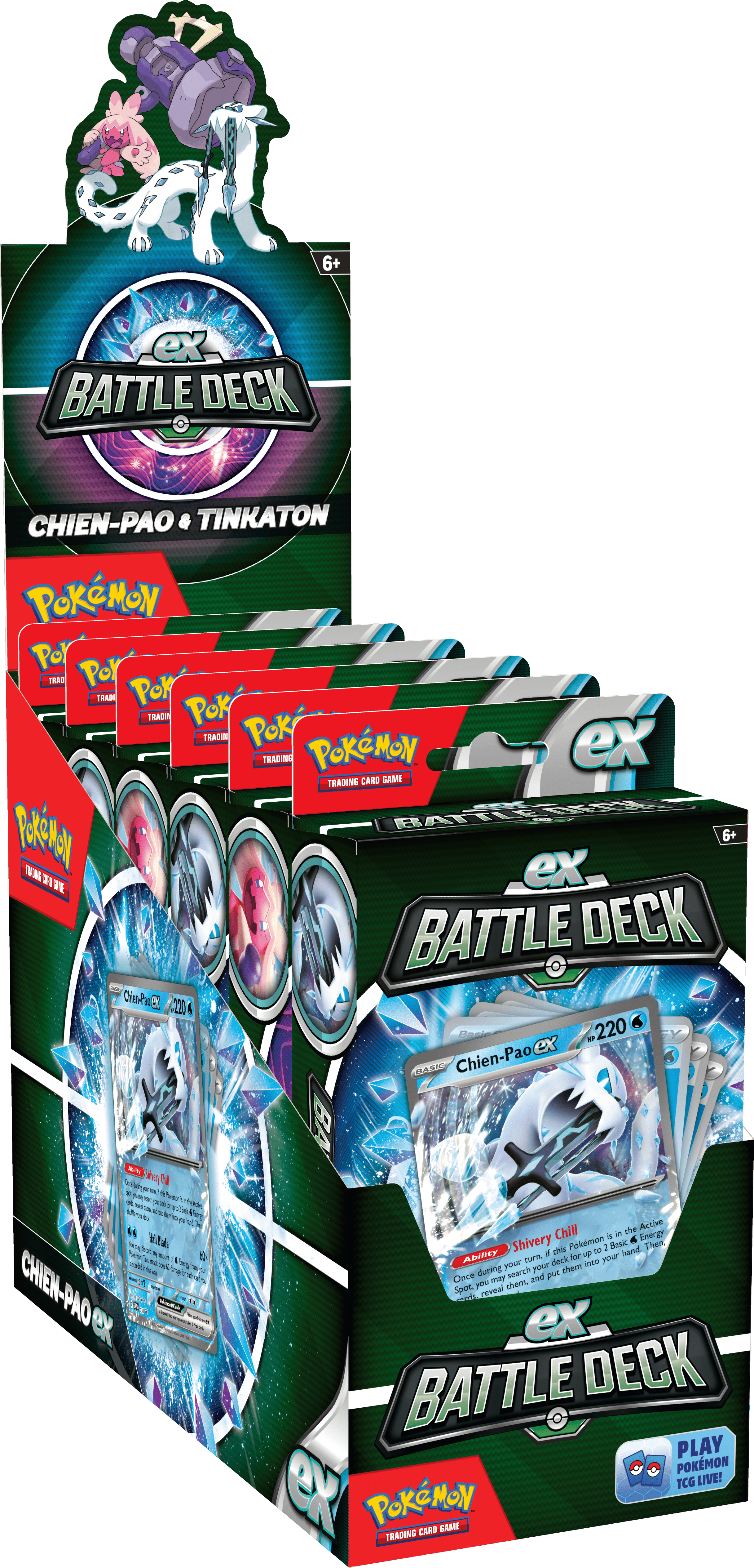 Combine the Palkia VSTAR League Battle Deck with the Chien-Pao ex Battle  Deck! - (Pokemon TCG) 