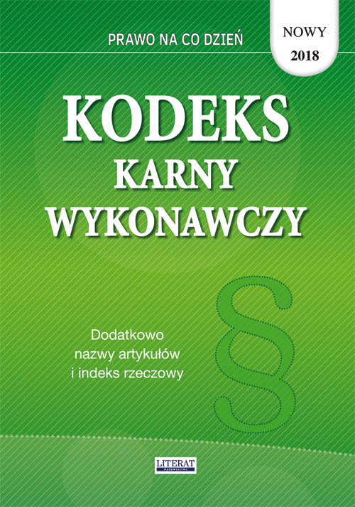 Kodeks Karny Wykonawczy W Sklepie Taniaksiazkapl 5976