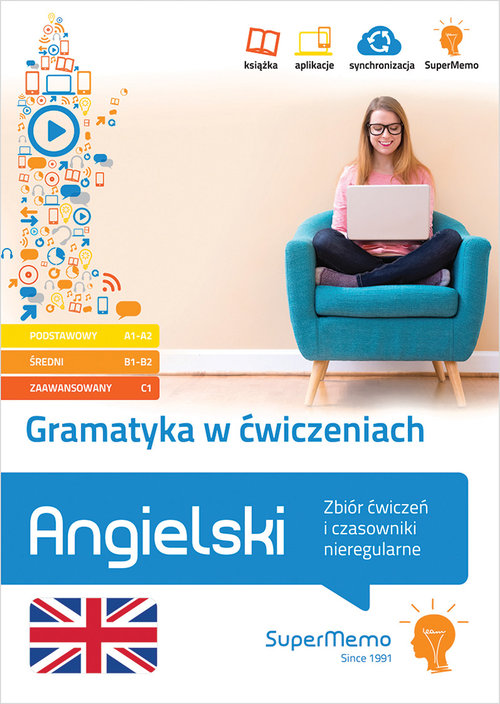 Angielski. Gramatyka w ćwiczeniach A1-C1 w sklepie TaniaKsiazka.pl