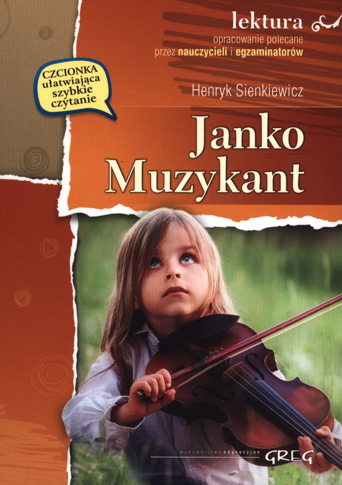 Quiz Z Lektury Janko Muzykant Janko Muzykant (Henryk Sienkiewicz) książka w księgarni TaniaKsiazka.pl