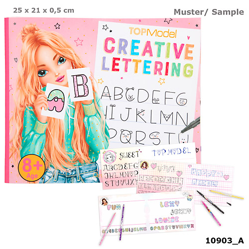 Zestaw Creative Lettering Top Model W Sklepie Taniaksiazkapl